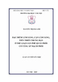 Luận án Tiến sĩ Y học: Đặc điểm lâm sàng, cận lâm sàng, tiến triển trung hạn ở trẻ loạn sản phế quản phổi có tăng áp mạch phổi