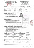 Đề thi giữa học kì 2 môn Tiếng Anh lớp 9 năm 2024-2025 - Trường THCS Gia Thiều, Long Biên