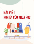 Nghiên cứu ảnh hưởng độ cứng suốt cao su đến chất lượng sợi thô 100% bông