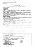 Kế hoạch bài dạy Công nghệ 5: Tuần 27 (Sách Cánh diều)