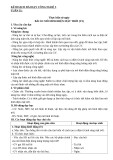 Kế hoạch bài dạy Công nghệ 5: Tuần 31 (Sách Cánh diều)
