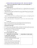 Kế hoạch bài dạy Khoa học 5 - Bài 16: Quá trình phát triển của con người (Sách Cánh diều)