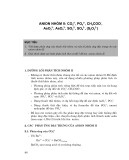 Anion nhóm II: \(C{O_3}^{2 - },{\rm{ }}P{O_4}^{3 - },{\rm{ }}C{H_3}CO{O^ - },{\rm{ }}AsO3,{\rm{ }}As{O_3}^{3 - },{\rm{ }}S{O_3}^{2 - },{\rm{ }}S{O_4}^{2 - },{\rm{ }}\left( {{S_2}{O_3}^{2 - }} \right)\)