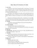 Phẫu thuật vết thương tủy sống