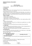 Kế hoạch bài dạy Công nghệ 5: Tuần 13 (Sách Cánh diều)