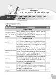 Kế hoạch bài dạy Lịch sử và Địa lí 9 (Phần Lịch sử) - Bài 23: Công cuộc đổi mới từ năm 1991 đến nay (Sách Chân trời sáng tạo)