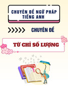 Chuyên đề ngữ pháp tiếng Anh - Chuyên đề 15: Từ chỉ số lượng – expressions of quantity