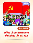 Bài giảng Đường lối cách mạng của Đảng Cộng sản Việt Nam: Chương 7 - Lê Thị Hiệp