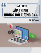 Tài liệu Lập Trình Hướng Đối Tượng C++: Bài Tập & Lời Giải Chi Tiết