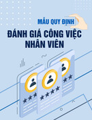 Mẫu Quy định đánh giá công việc nhân viên