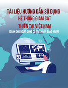 Tài liệu Hướng dẫn sử dụng Hệ thống Giám sát Thiên tai Việt Nam - VNDMS (Dành cho người dùng có tài khoản đăng nhập)