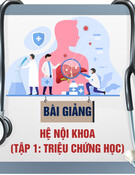 Bài giảng Hệ nội khoa (Tập 1: Triệu chứng học)