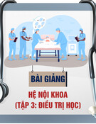 Bài giảng Hệ nội khoa (Tập 3: Điều trị học)