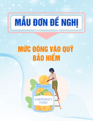Mẫu Đơn đề nghị mức đóng vào Quỹ bảo hiểm tai nạn