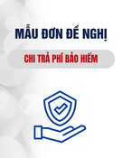 Mẫu Đơn đề nghị chi trả phí bảo hiểm