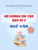 Đề cương ôn tập học kì 2 môn Ngữ văn lớp 10 năm 2024-2025 - Trường THPT An Khánh