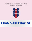 Luận văn Thạc sĩ  Kinh tế: Tăng cường hoạt động huy động vốn tại Ngân hàng Thương mại Cổ phần Sài Gòn Công thương - Chi nhánh Tân Định