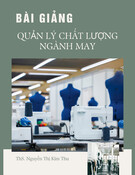 Bài giảng Quản lý chất lượng ngành May - ThS. Nguyễn Thị Kim Thu