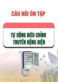 Câu hỏi ôn tập Tự động điều chỉnh truyền động điện