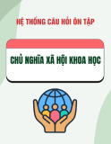 Hệ thống câu hỏi ôn tập Chủ nghĩa xã hội khoa học