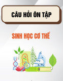 Câu hỏi ôn tập Sinh học cơ thể