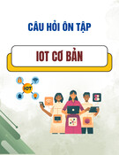 Câu hỏi ôn tập IoT cơ bản