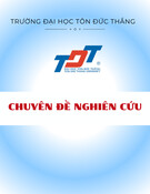 Chuyên đề nghiên cứu Kỹ thuật hóa học - tổng hợp hữu cơ: Nghiên cứu thành phần các hợp chất bay hơi của hoa Sala (Couroupita guianensis) bằng kỹ thuật Headspace kết hợp GC-MS
