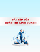Bài tập lớn: Trình bày vấn đề tổ chức và quản lý công ty Cổ Phần theo pháp luật Việt Nam hiện hành