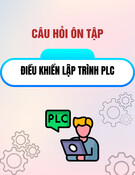 Câu hỏi ôn tập học phần Điều khiển lập trình PLC