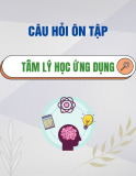 Câu hỏi ôn tập môn Tâm lý học ứng dụng