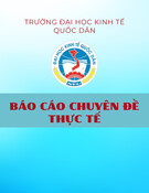 Báo cáo chuyên đề thực tế 1 chuyên ngành Quản lý kinh tế và chính sách - Quản lý công