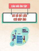Câu hỏi ôn tập Cơ sở dữ liệu có đáp án