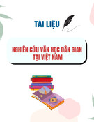Một sự kiểm kê lại các đặc trưng của văn học dân gian trong các nghiên cứu tại Việt Nam