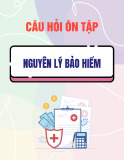 Câu hỏi  ôn tập môn Nguyên lý bảo hiểm