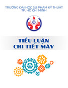 Tiểu luận môn học Chi tiết máy: Thiết kế hệ thống dẫn động xích tải
