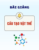 Bài giảng Cấu tạo vật thể - ThS. Nguyễn Hoàng Thông