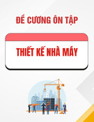 Đề cương ôn tập môn Thiết kế nhà máy