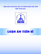 Luận án Tiến sĩ: Bài toán Dirichlet cho phương trình kiểu Monge-Ampère Elliptic không đối xứng