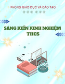 Sáng kiến kinh nghiệm THCS: Một số bài tập bổ trợ nhằm nâng cao kỹ thuật nhảy cao kiểu Nằm nghiêng môn Giáo dục thể chất 9