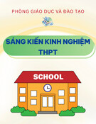 Sáng kiến kinh nghiệm THPT: Một số biện pháp góp phần phát triển năng lực định hướng nghề nghiệp cho học sinh ở trường THPT Yên Thành 3