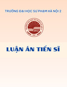 Luận án Tiến sĩ: Một số phương pháp giải bài toán bất đẳng thức biến phân trên tập điểm bất động