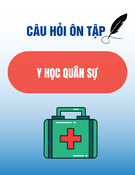 Câu hỏi ôn tập Y học quân sự