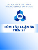 Tóm tắt luận án Tiến sĩ: Đánh giá sự hiện diện một số kim loại nặng trong nghêu trắng Meretrix lyrate và môi trường sống của chúng