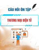 Câu hỏi ôn tập học phần Thương mại điện tử