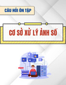 Câu hỏi ôn tập môn Cơ sở xử lý ảnh số