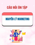 Câu hỏi ôn tập môn Nguyên lý marketing