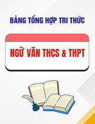Tổng hợp tri thức Ngữ văn THCS và THPT