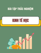 Bài tập trắc nghiệm Kinh tế học