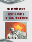 Câu hỏi trắc nghiệm Lịch sử Đảng và Tư tưởng Hồ Chí Minh