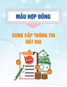 Mẫu Hợp đồng cung cấp thông tin đất đai